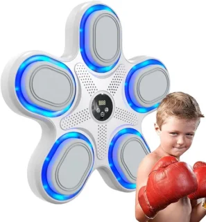 Muziek boksmachine - 37 x 35 x 5 cm - wit