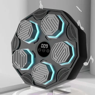 Muziek boksmachine wandmontage zwart