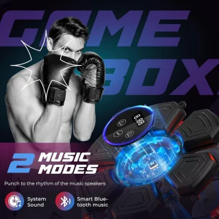 Muziek boksmachine wandmontage zwart