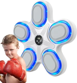 Muziek Boksmachine Wandponsapparaat - Wit