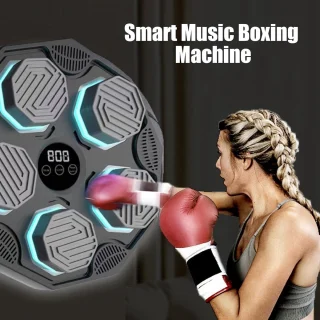 Muziek ponsen machine - wandmontage - 40 cm breed - zwart