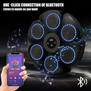 Muzikale boksmachine voor wandmontage