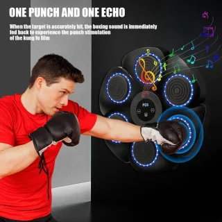 Muzikale boksmachine voor wandmontage