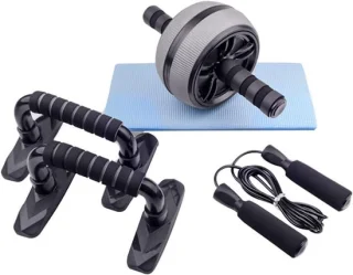 Niet Gespecificeerd Thuis Gym Set - Fitnessset (Zwart)