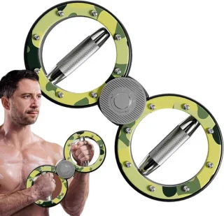 Onderarm trainer krachtapparaat 435 x 20 x 75 cm zwart