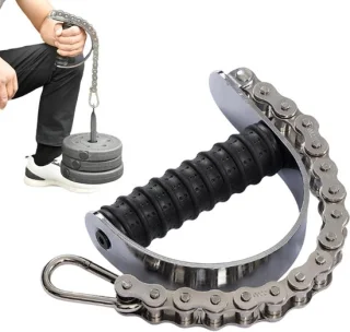 Onderarmtrainingsset Power Grip 37 cm zwart