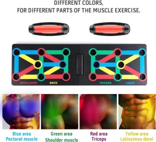 Opklapbaar Push-up Trainingssysteem