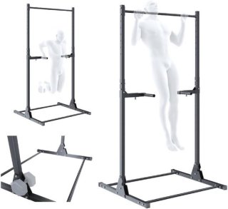 Stevig en veelzijdig: optrek- en dipstation voor serieuze thuistraining