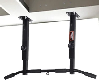 Optrekstang krachtstation 5.5 kg mat zwart