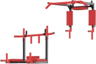 Optrekstang met dip-station