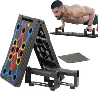 Opvouwbaar Push-Up Board - Trainingsbord 66 x 19,5 cm
