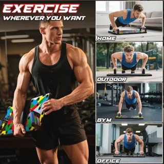 Opvouwbare Push-Up Fitnessstandaard