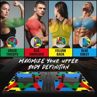 Opvouwbare Push-Up Fitnessstandaard