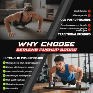 Opvouwbare Push-Up Fitnessstandaard