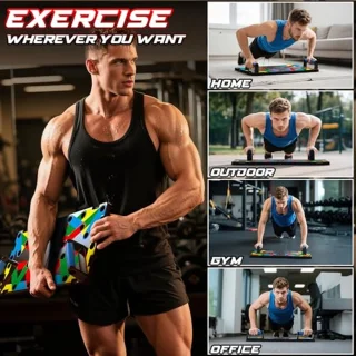 Opvouwbare Push-Up Fitnessstandaard