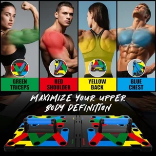 Opvouwbare Push-Up Fitnessstandaard