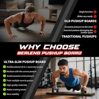 Opvouwbare Push-Up Fitnessstandaard