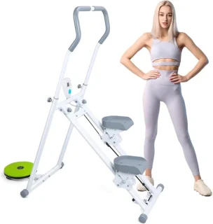 Opvouwbare trapstepper voor full-body training