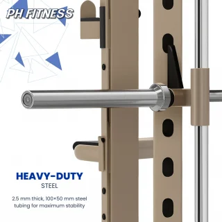 PH Fitness FUSION X Pro Rack - Power Rack & Smith Machine