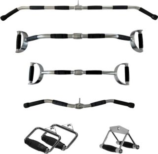 PH Fitness Multi Grip Set - 6 Roestvrijstalen Handgrepen review