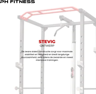 PH Fitness Multifunctioneel Squat Rack Power Rack