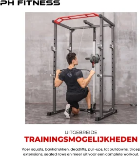 PH Fitness Multifunctioneel Squat Rack Power Rack
