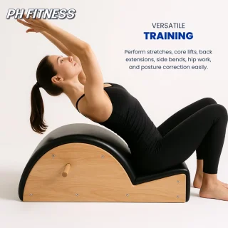 PH Fitness Pilates Spine Corrector – Houten Arc Barrel