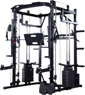 PH Fitness Power Rack Smith Machine 160KG Gewichtsstapel All-in-One Krachtstation