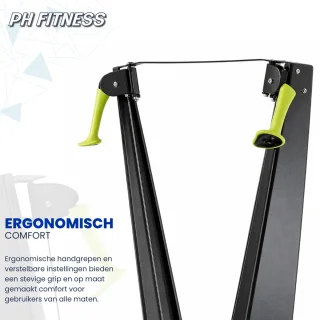 PH Fitness Skitrainer – Wandmontage Ski Machine
