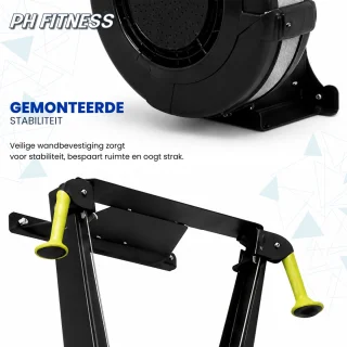 PH Fitness Skitrainer – Wandmontage Ski Machine