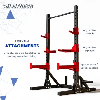 PH Fitness Verstelbare Squat Rack Krachtrek