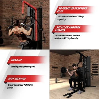 Physionics Krachtstation Homegym 66kg