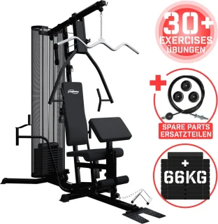 Physionics Krachtstation Homegym 66kg