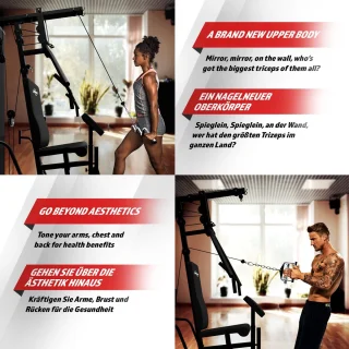 Physionics Krachtstation Homegym 66kg