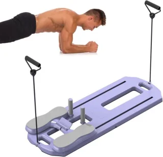 Pilates reformer paars