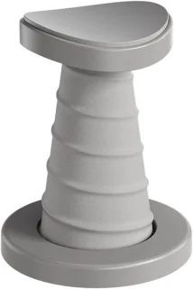 Pompstang 26 x 36 cm grijs