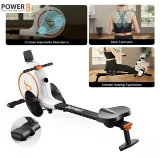 Power-8 DeerRun Opvouwbare Roeimachine