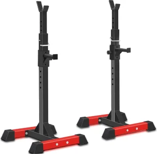 Power Rack Squat Rack Halterstandaard 6 Hoogtes Home Gym