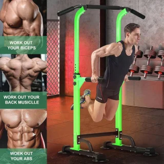 Power Tower Dip Station - Fitnessstation
