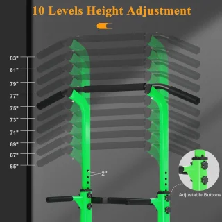 Power Tower Dipstation - Fitnessapparaat