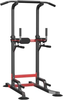 Power tower dipstation fitnessrek multifunctioneel