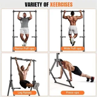 Power tower – krachtstation – dipstation – optrekstang – fitnessstation
