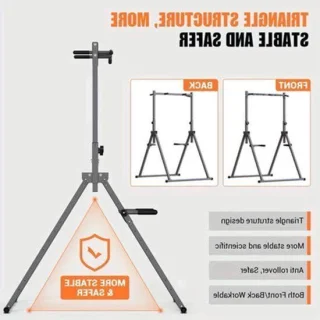 Power tower – krachtstation – dipstation – optrekstang – fitnessstation