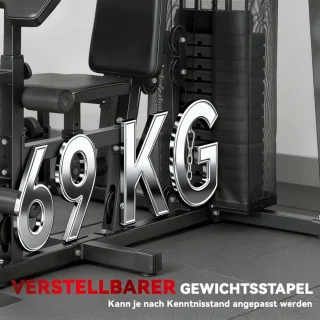 Power Tower Krachtstation Zwart