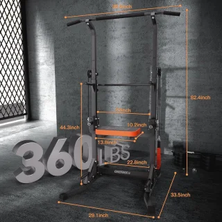 Power Tower Opvouwbare Pull-Up Bar Station