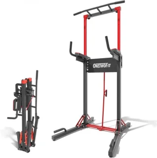 Power Tower Pull-Up Bar Station