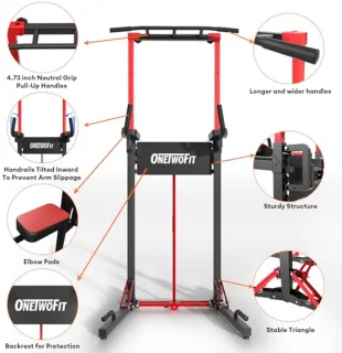 Power Tower Pull-Up Station