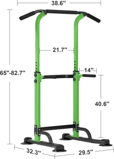 Power Tower Verstelbare Optrekstang