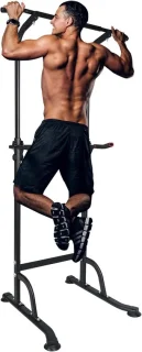 Power Tower workout dip station