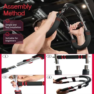 Power Twister Armtrainer Verstelbare Krachtstang